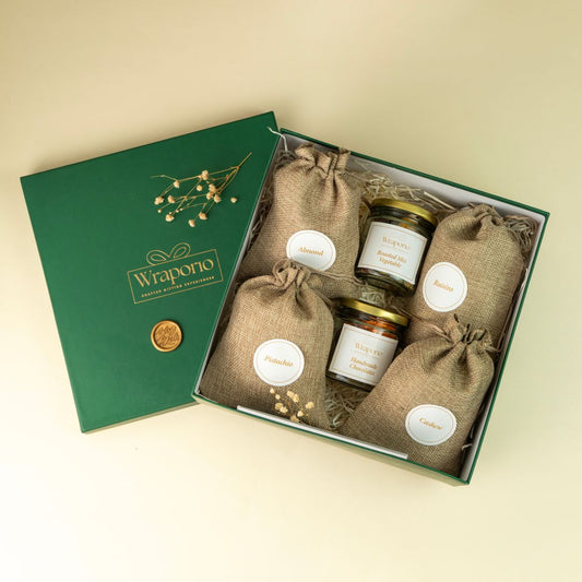Earthy Gourmet Hamper – Jute & Jar Edition