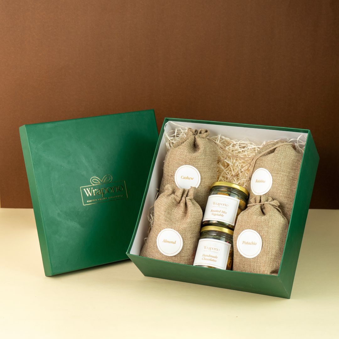 Earthy Gourmet Hamper – Jute & Jar Edition