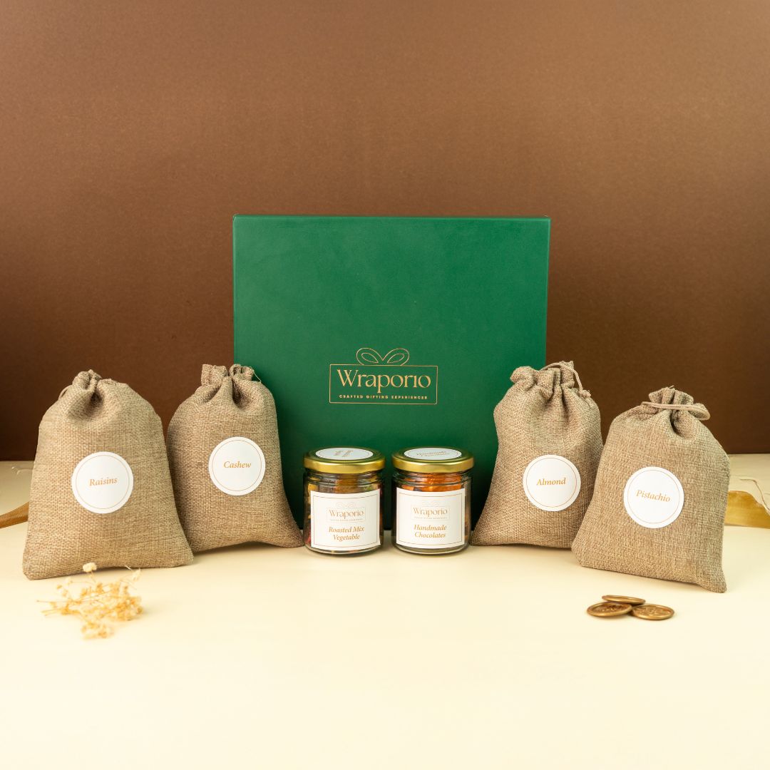 Earthy Gourmet Hamper – Jute & Jar Edition